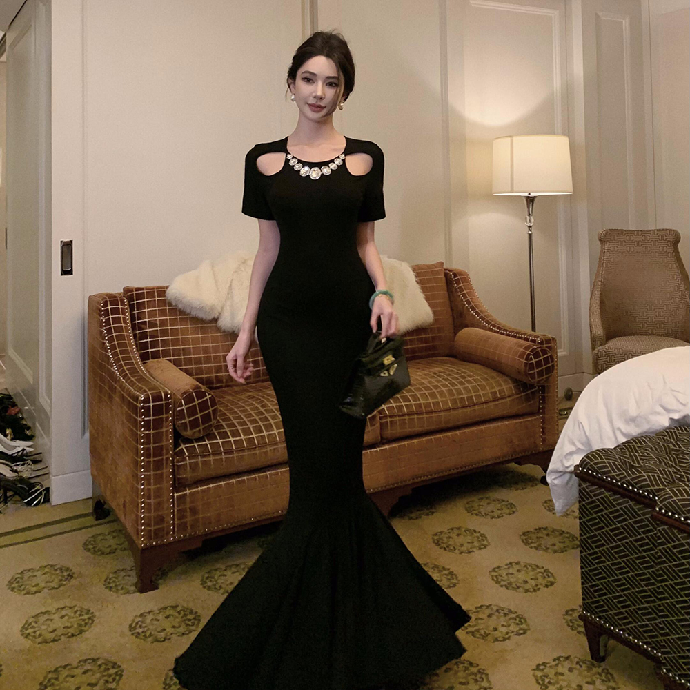 Light luxury dress slim formal dress for women