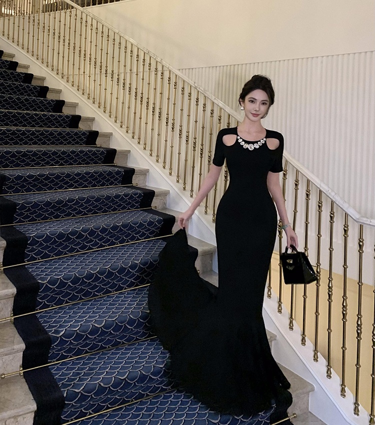 Light luxury dress slim formal dress for women