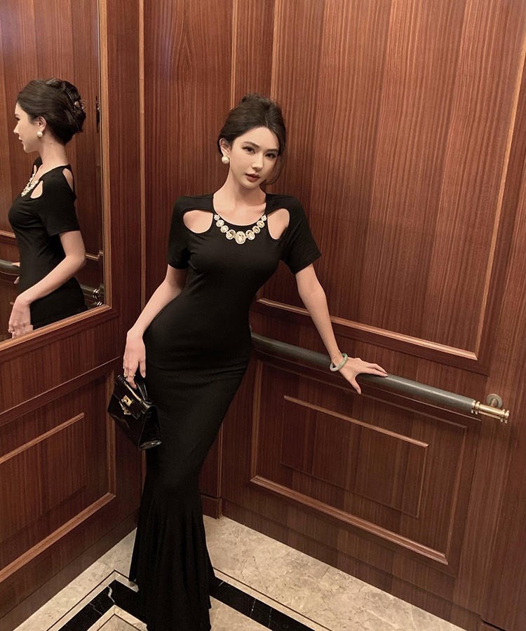 Light luxury dress slim formal dress for women