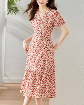 All-match temperament France style dress for women
