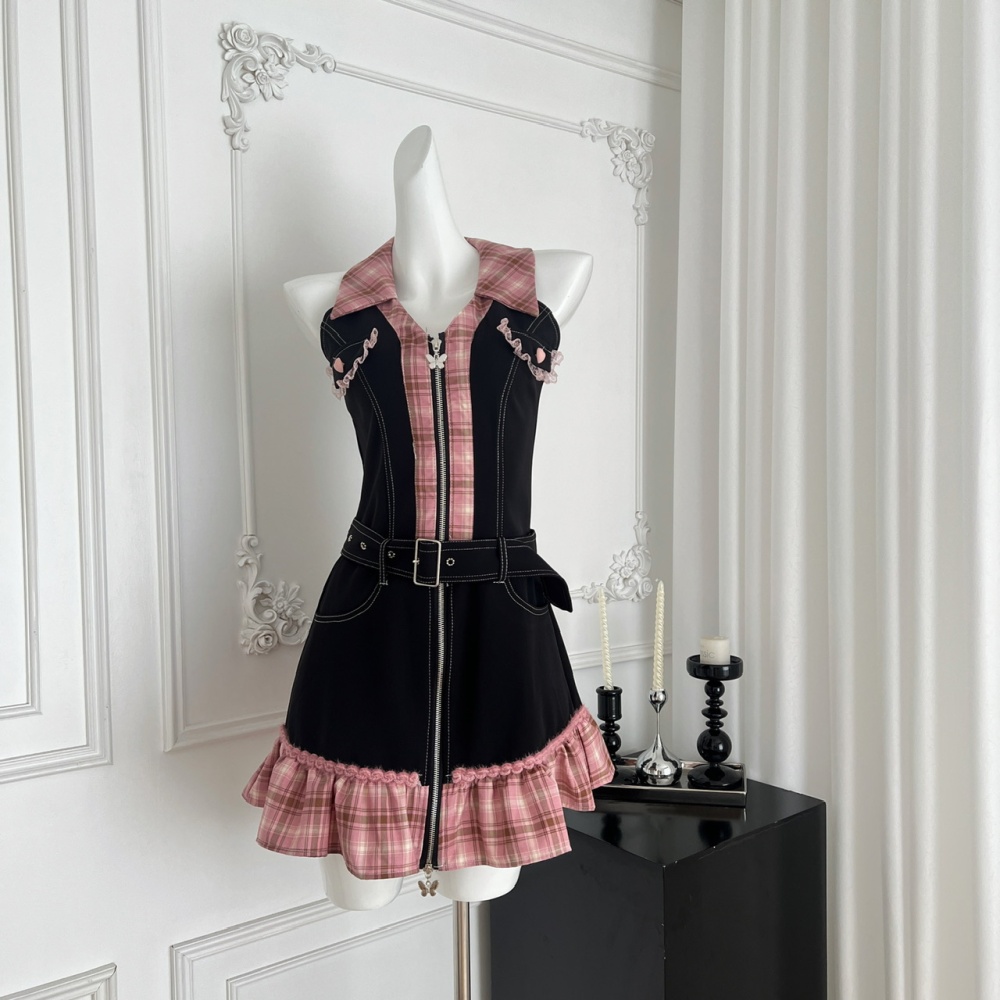 Niche summer spicegirl dress
