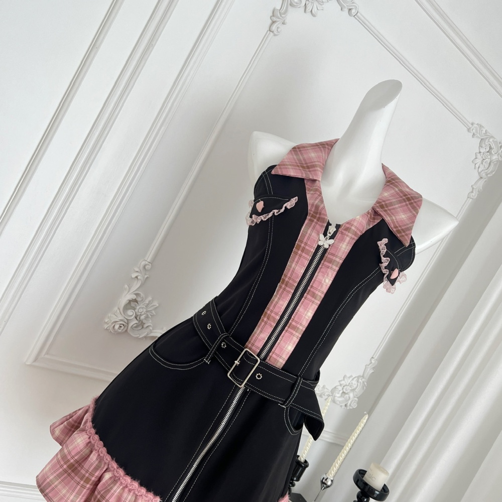 Niche summer spicegirl dress