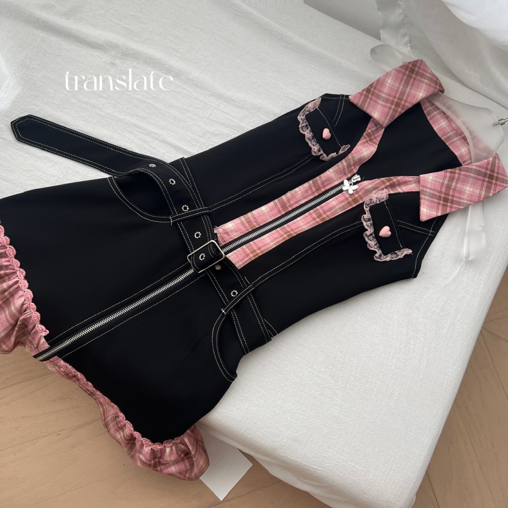 Niche summer spicegirl dress