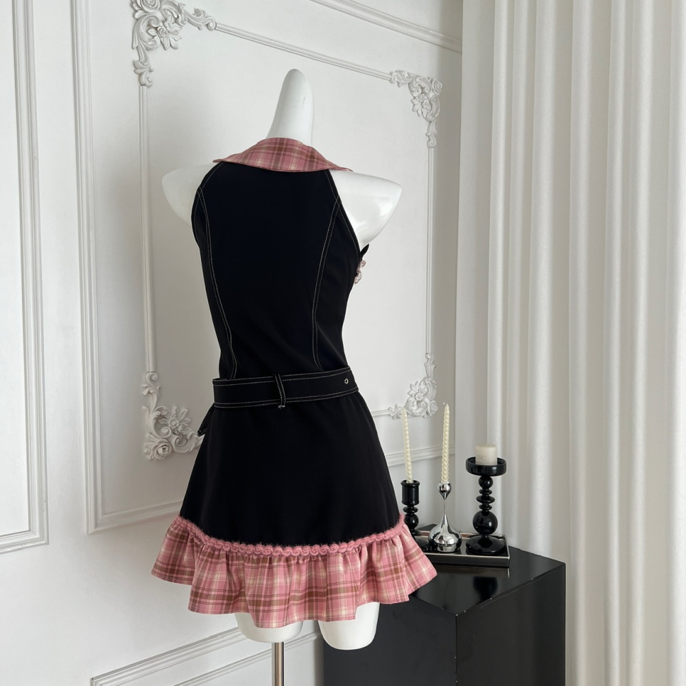 Niche summer spicegirl dress