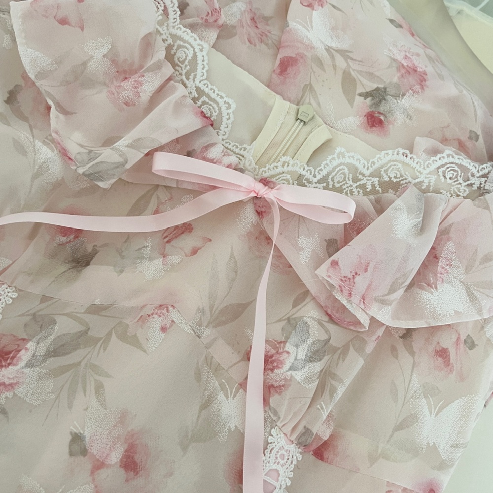 Boats sleeve lovely sweet pinched waist bud dress