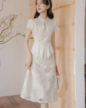 Summer long dress temperament dress for women