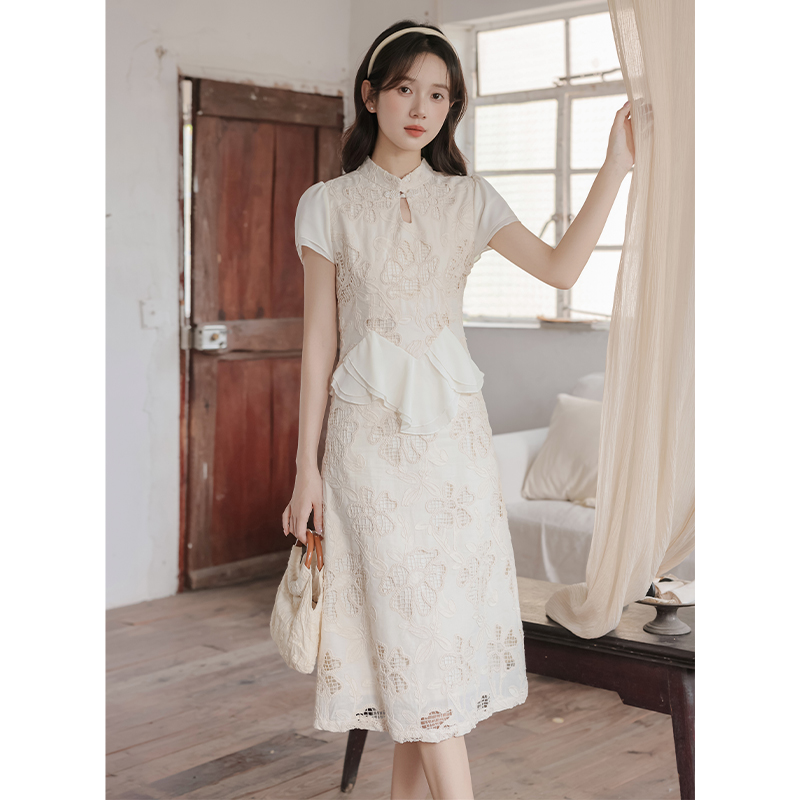Summer long dress temperament dress for women