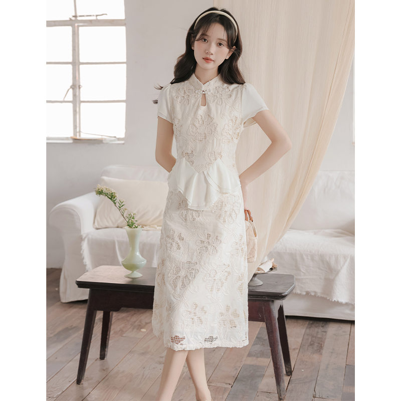 Summer long dress temperament dress for women