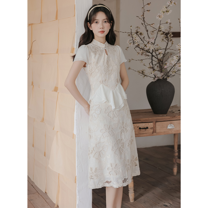 Summer long dress temperament dress for women