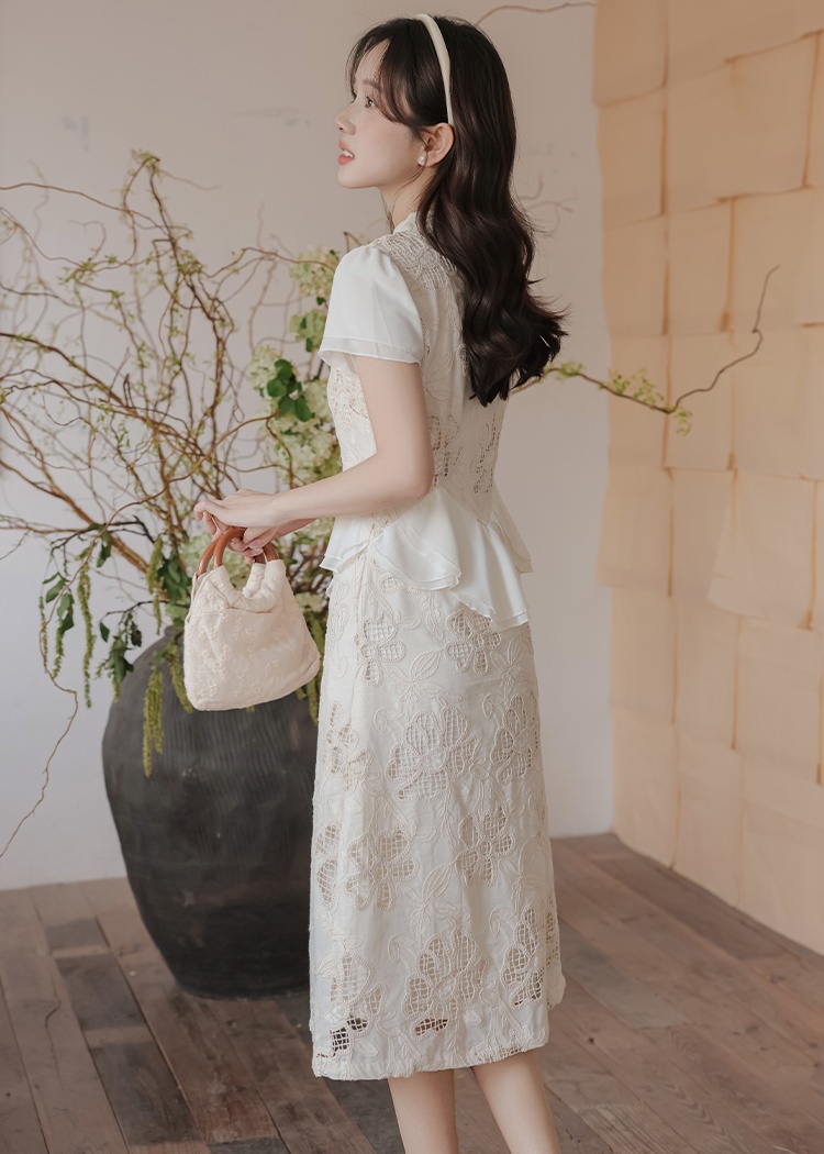 Summer long dress temperament dress for women