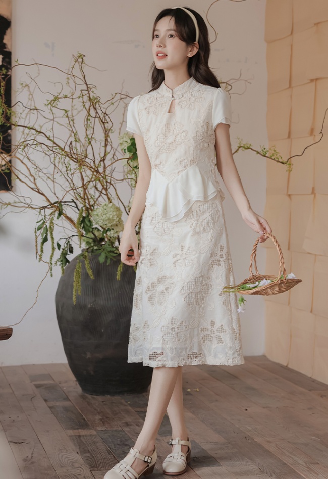 Summer long dress temperament dress for women