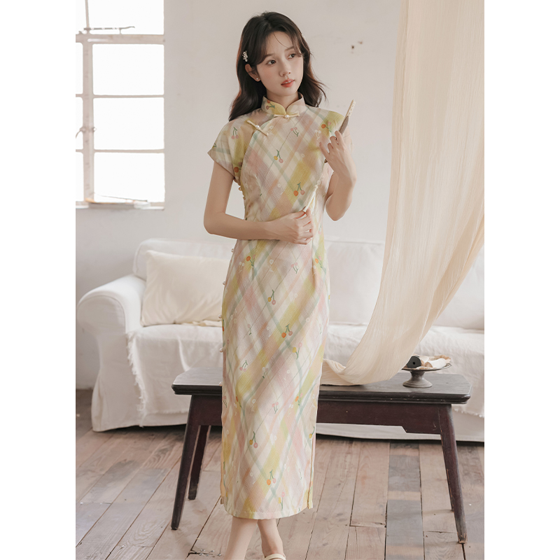 Cardigans Chinese style dress retro cheongsam for women