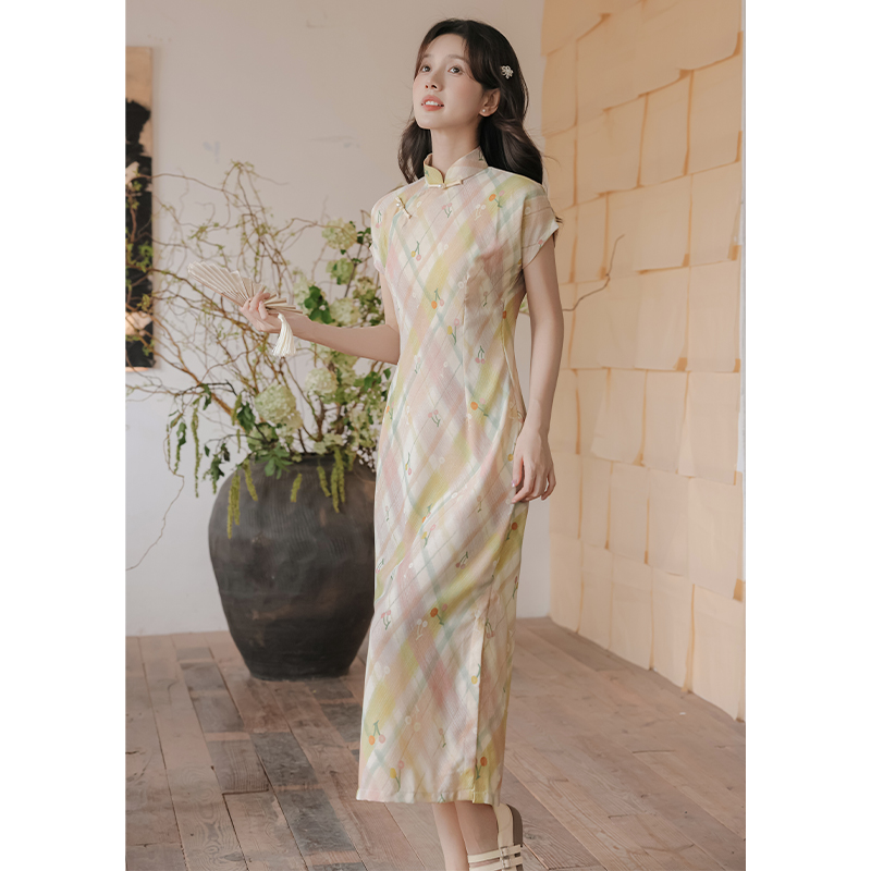 Cardigans Chinese style dress retro cheongsam for women
