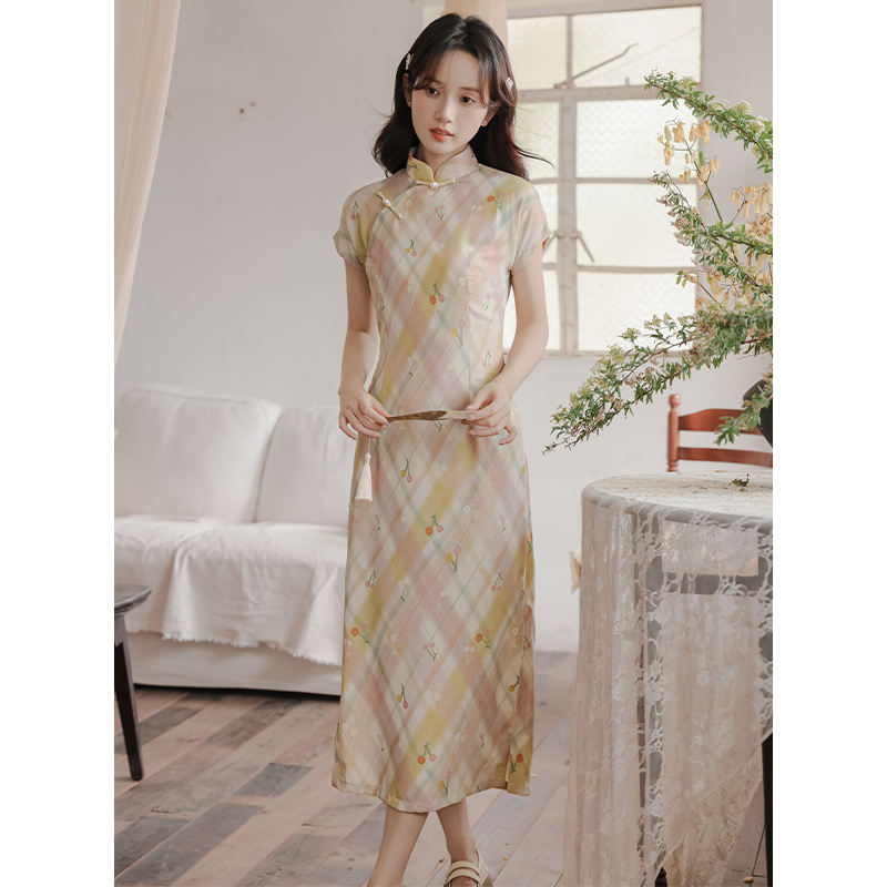Cardigans Chinese style dress retro cheongsam for women