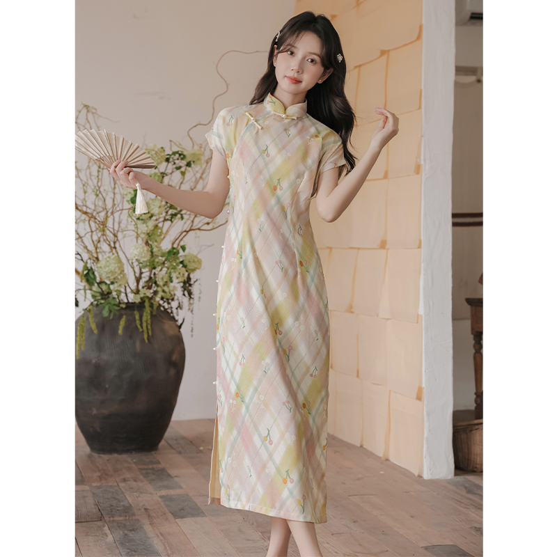 Cardigans Chinese style dress retro cheongsam for women