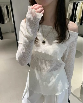 Loose slim Korean style T-shirt simple fashion tops for women