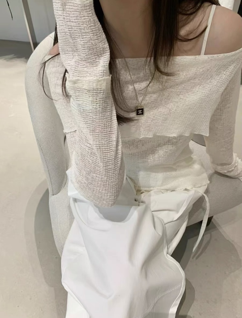Loose slim Korean style T-shirt simple fashion tops for women