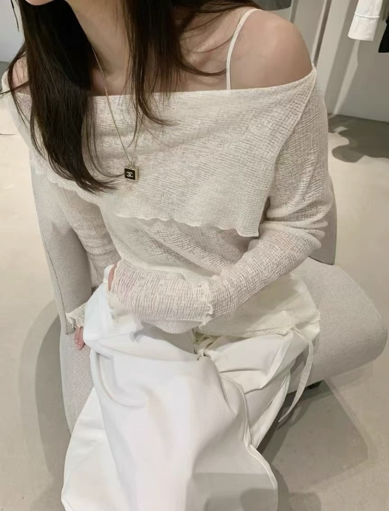 Loose slim Korean style T-shirt simple fashion tops for women