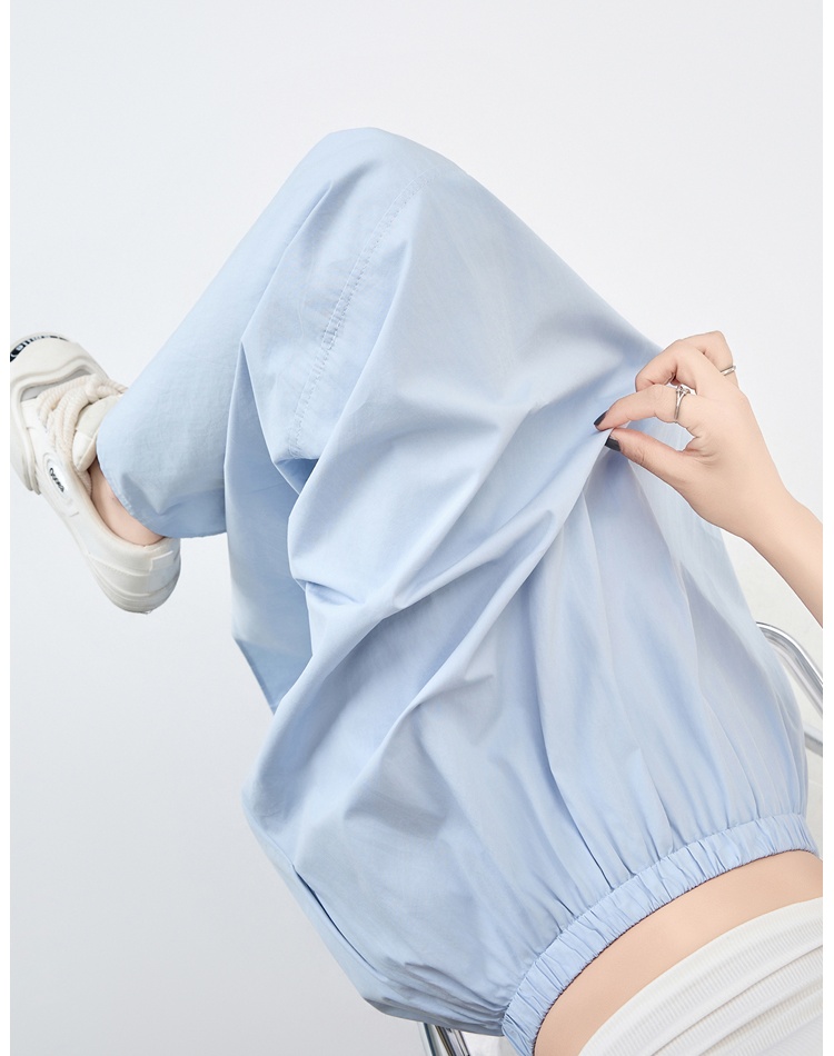 Bud high waist ice silk big skirt all-match summer skirt