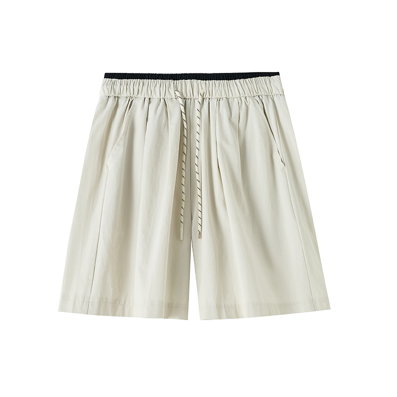 Wide leg summer A-line slim shorts for women