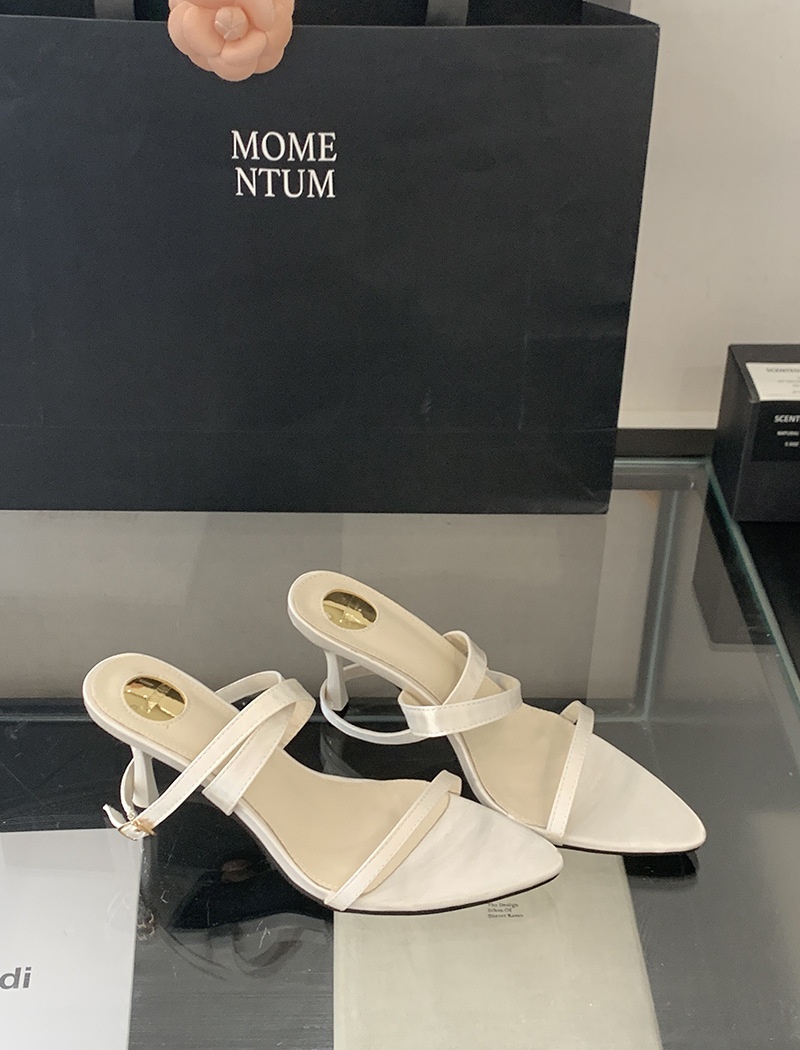 Open toe high-heeled shoes sandals for women