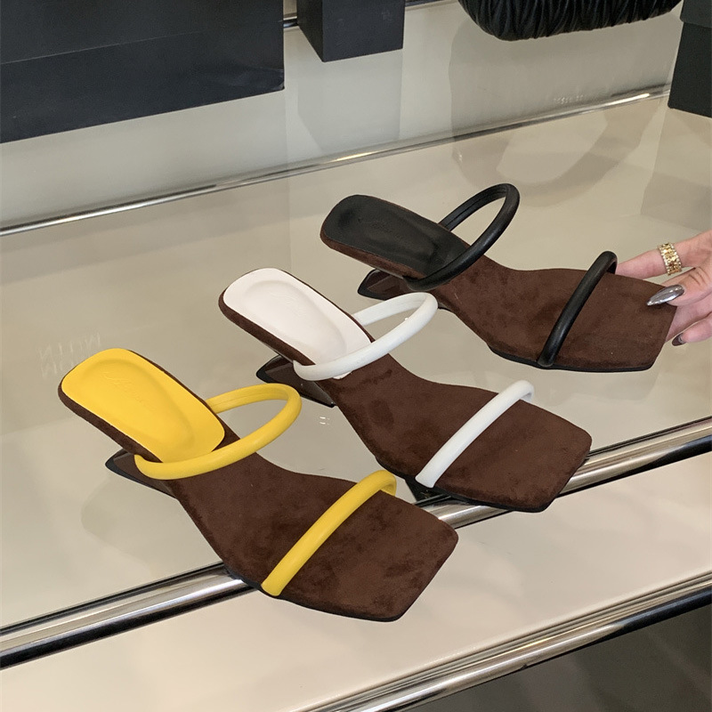 Wears outside slipsole slippers summer skirt for women