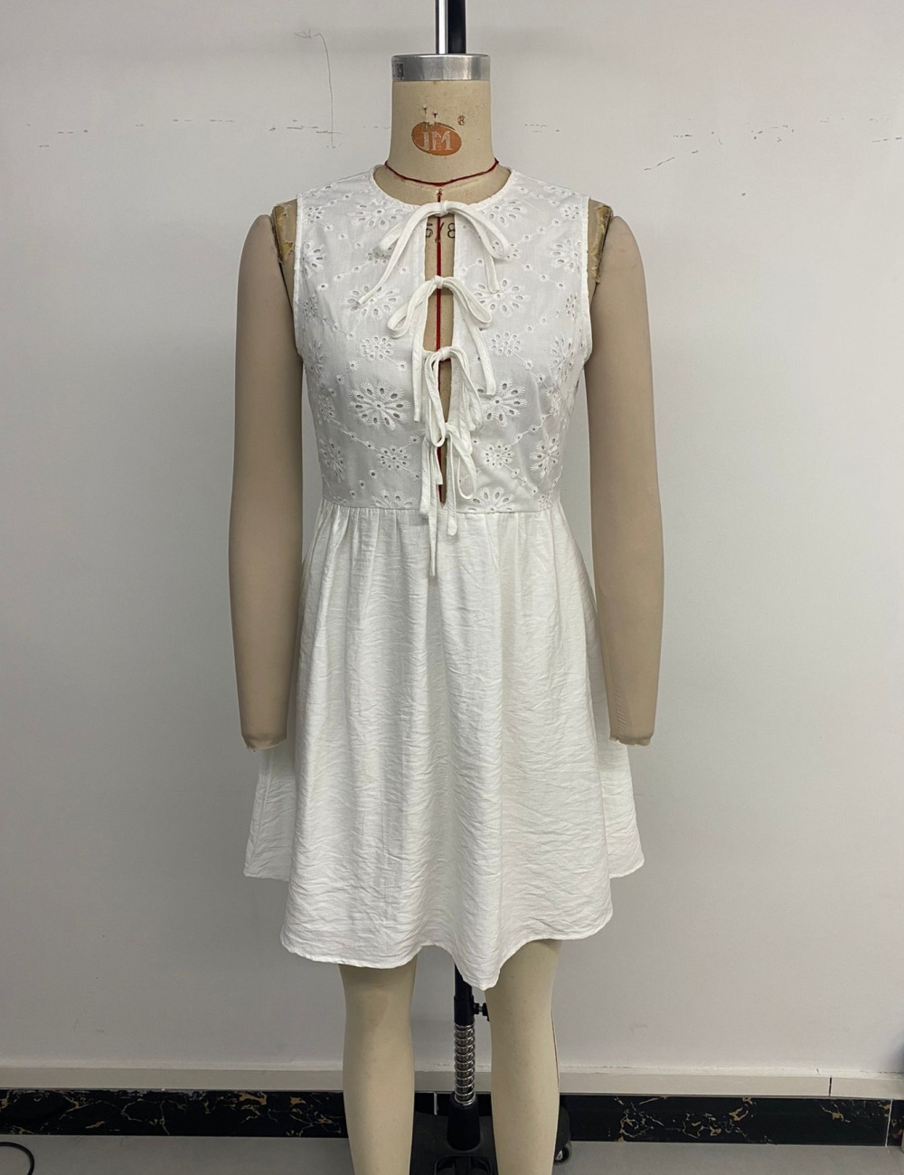 Bow frenum summer pure sweet maiden dress