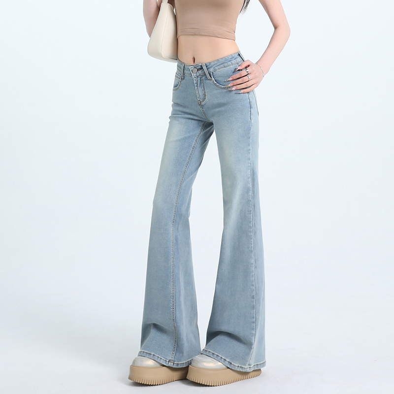Light color long pants spicegirl pants for women