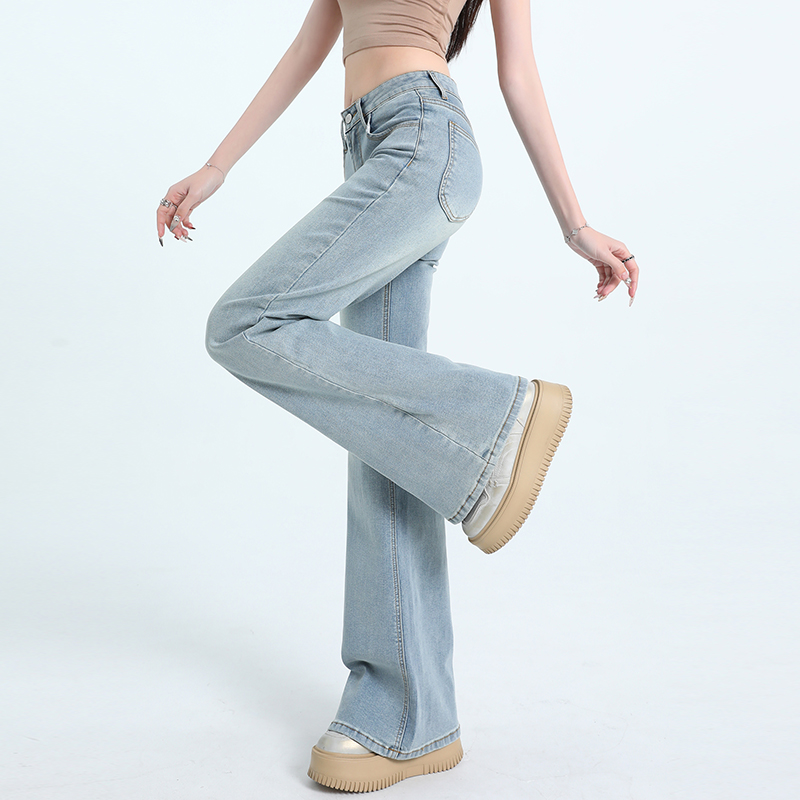 Light color long pants spicegirl pants for women