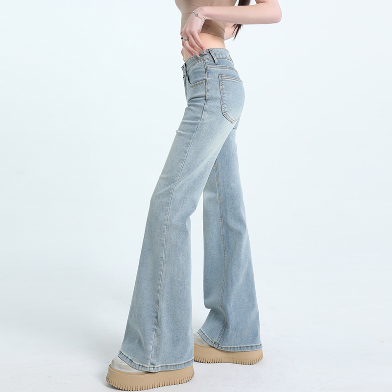Light color long pants spicegirl pants for women