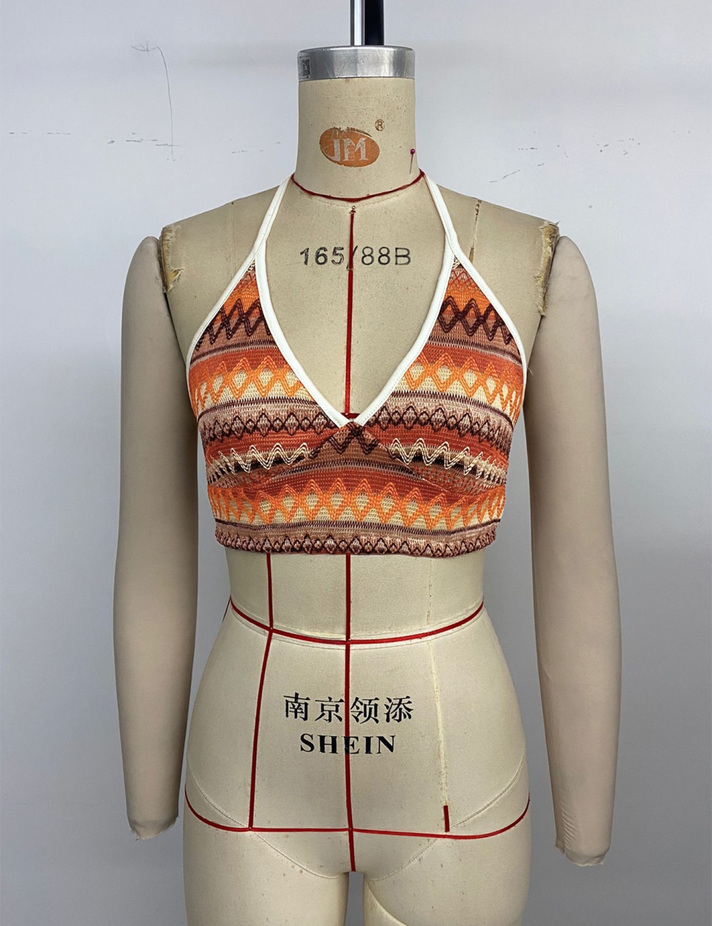 National style sling halter summer vacation Casual tops