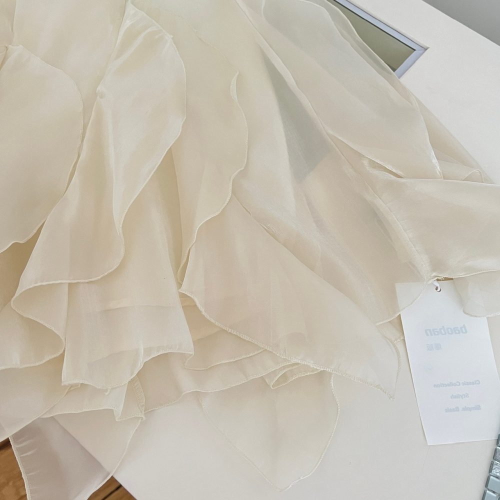 Sling satin summer sweet France style dress