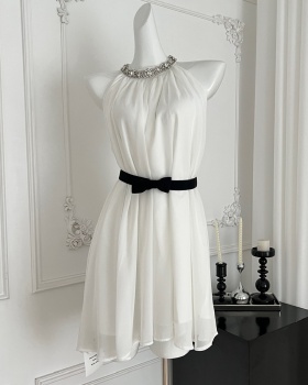 Temperament maiden halter summer dress for women