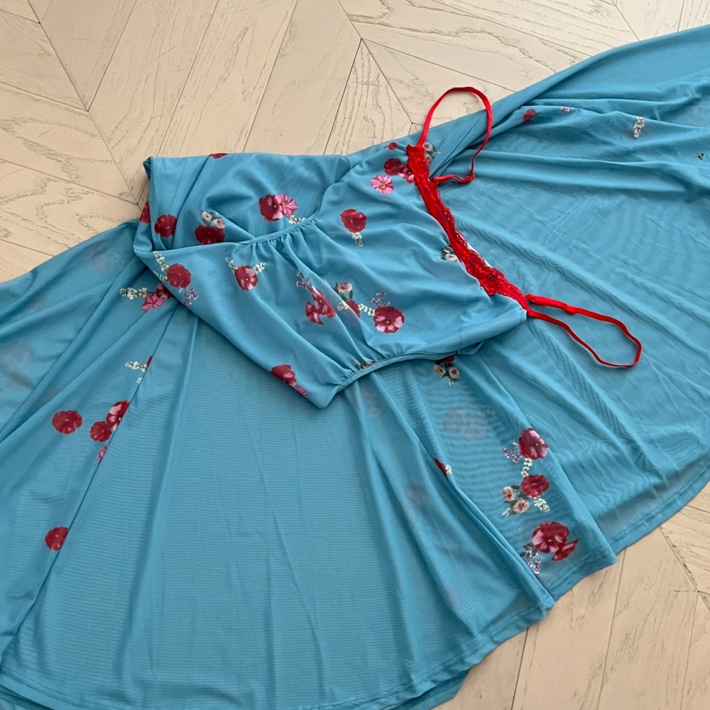 Vacation summer seaside long dress pinched waist slim dress