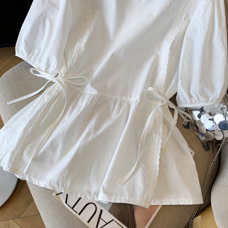 Summer short sleeve shirt tender tops for women