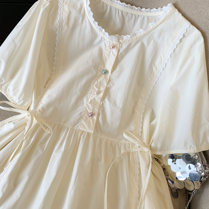 Summer short sleeve shirt tender tops for women