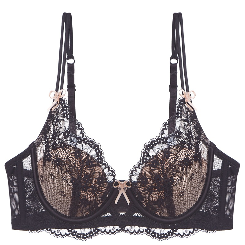 Enticement France style underwear bow Bra a set