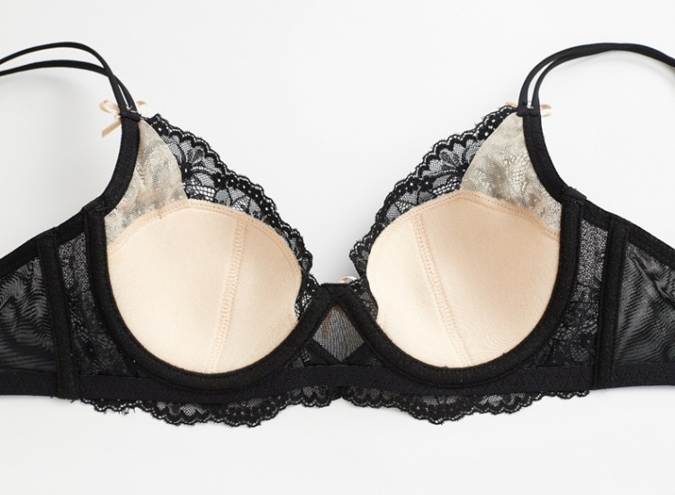Enticement France style underwear bow Bra a set