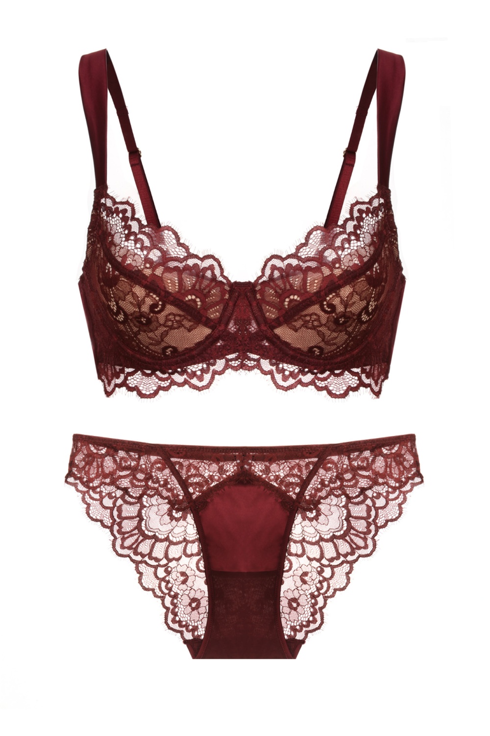 Big chest Bra France style underwear a set for women