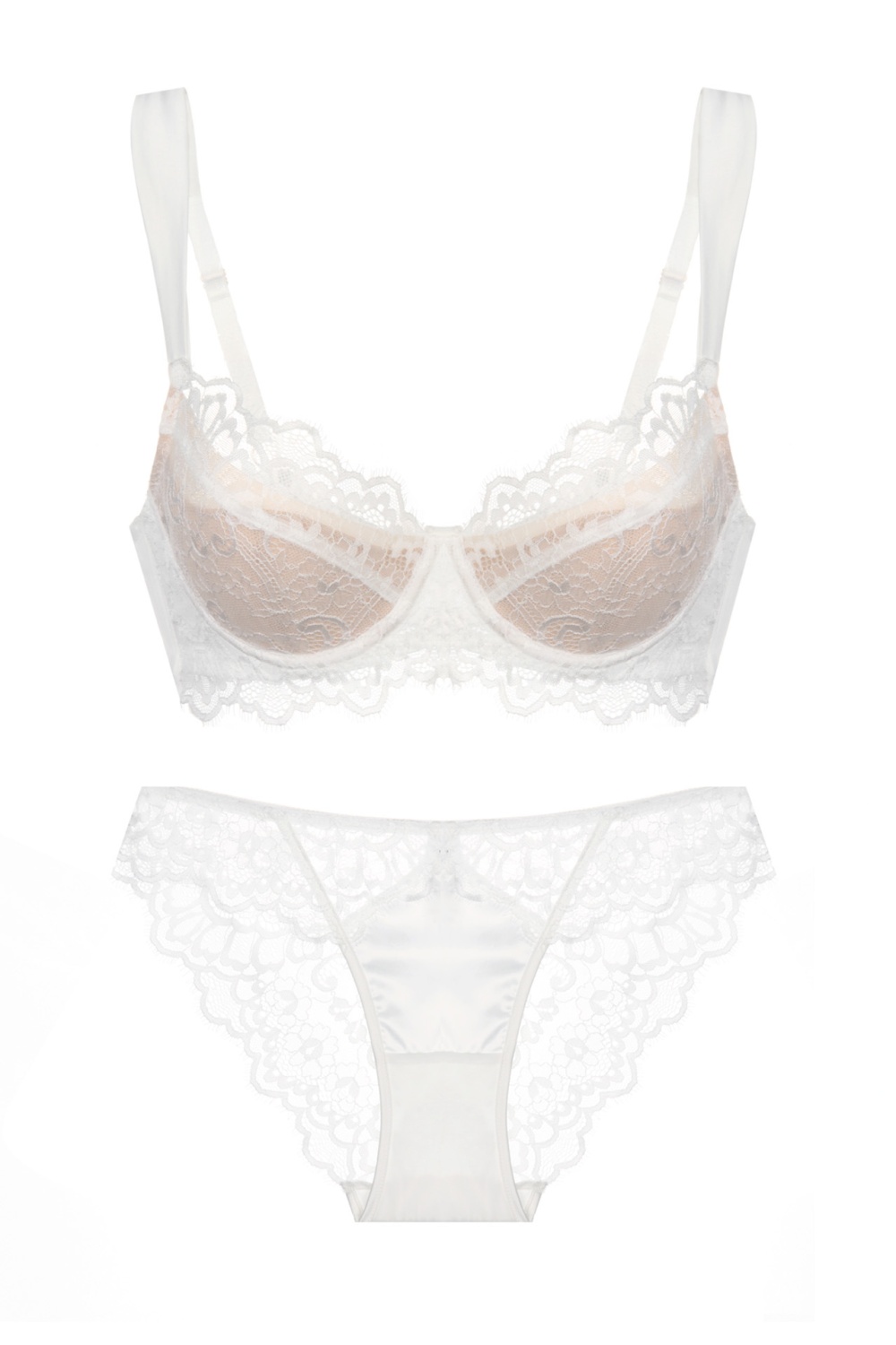 Big chest Bra France style underwear a set for women