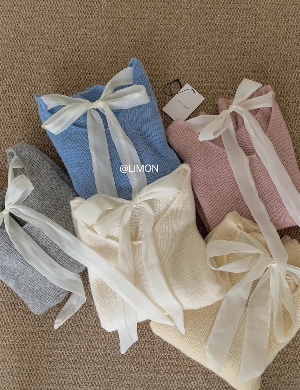 Loose tender sweater spring and summer tops for women