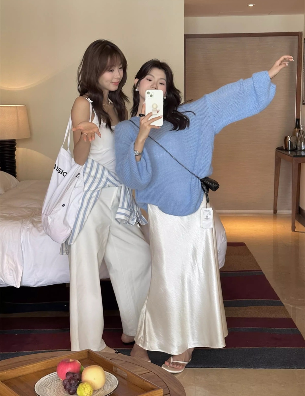Loose tender sweater spring and summer tops for women