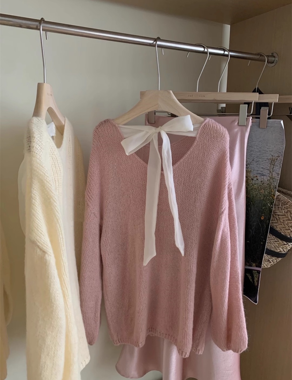 Loose tender sweater spring and summer tops for women