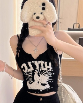 Enticement sling cozy inside the ride halter tops