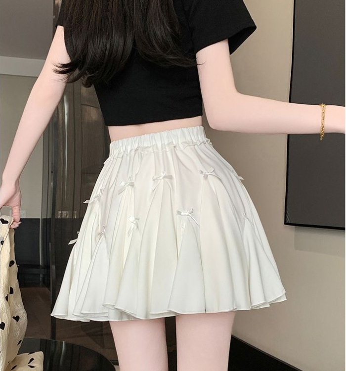 Thick and disorderly short skirt high waist skirt for women