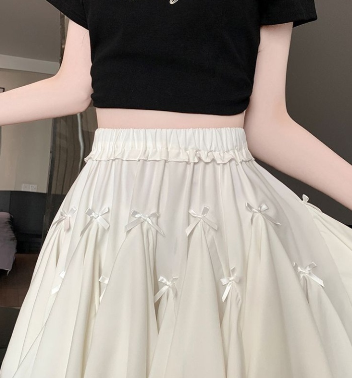Thick and disorderly short skirt high waist skirt for women