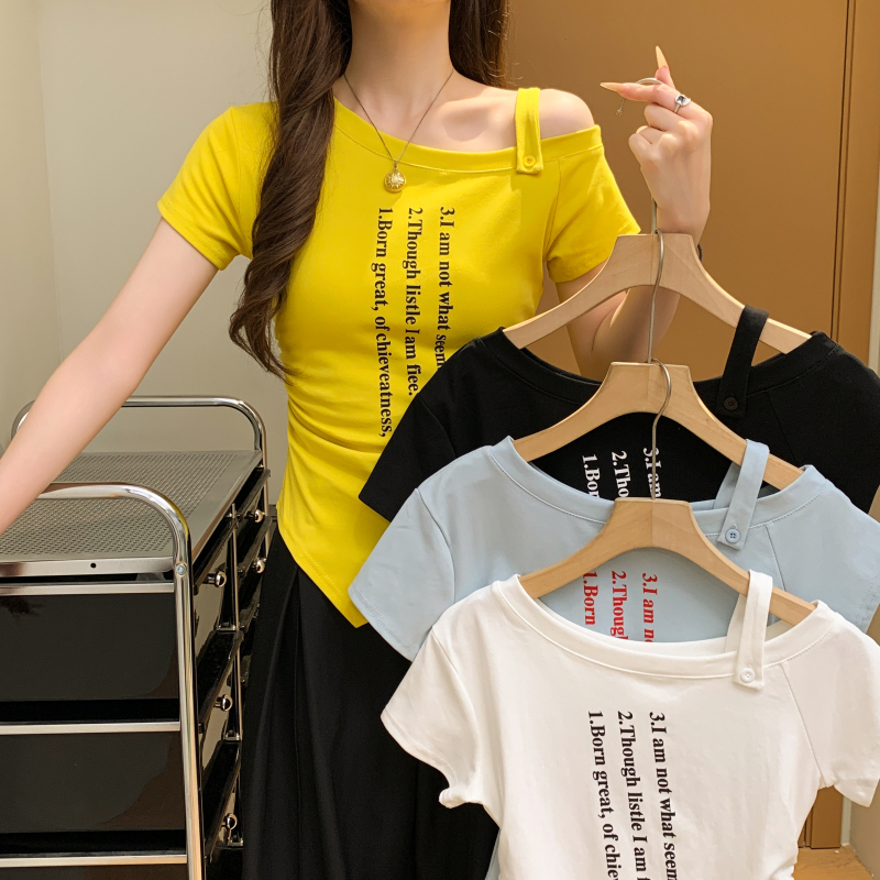 Spicegirl T-shirt summer tops for women