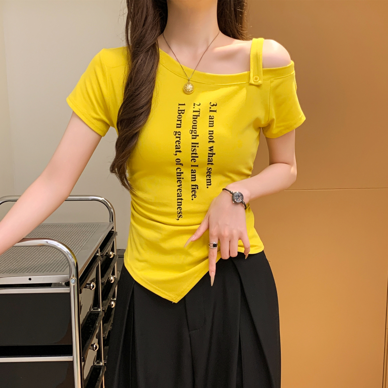 Spicegirl T-shirt summer tops for women