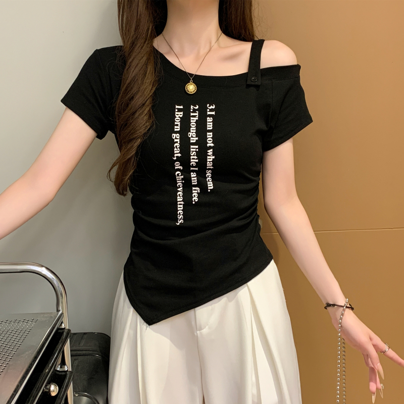 Spicegirl T-shirt summer tops for women
