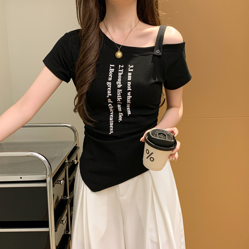 Spicegirl T-shirt summer tops for women